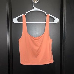 Forever 21 Burnt Orange Crop Tank Top